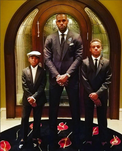 LeBron James And Sons Are Beyond Dapper In Killer Tuxedos